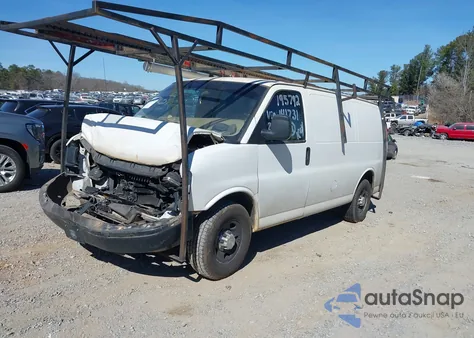 2013 Chevrolet Express 2500 Work Van from USA, damaged, VIN 1GCWGFBA9D1141731